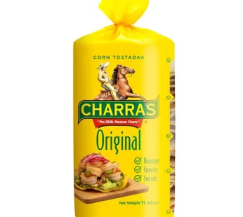 “Charras” Corn Tostadas Original 350 gs