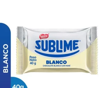 Sublime Chocolate blanco “Nestle” 38 grs