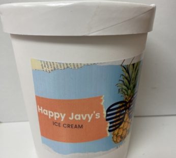 Chirimoya Ice Cream “Happy Javy’s” Helado de Chirimoya 32 oz