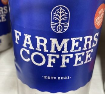 Ground Coffee “Farmers Coffee” Arabica 100% Dark Roast 300 grs