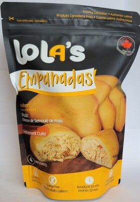 Empanadas Chicken “Lola”s” Empanada de Pollo 440 gr