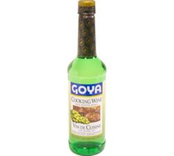 Cooking Wine “Goya” Dry White Wine Vino de cocinar 750 ml