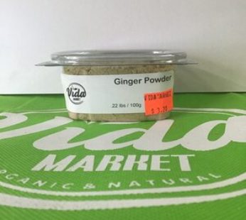 Ginger powder (Jengibre en polvo)