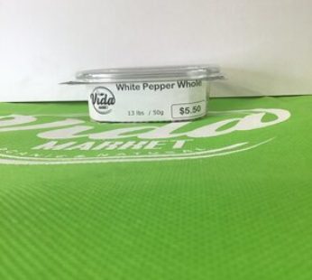 White Pepper Whole (Pimienta Blanca Entera)