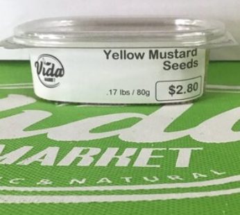 Yellow Mustard Seeds (Semillas de mostaza amarilla)